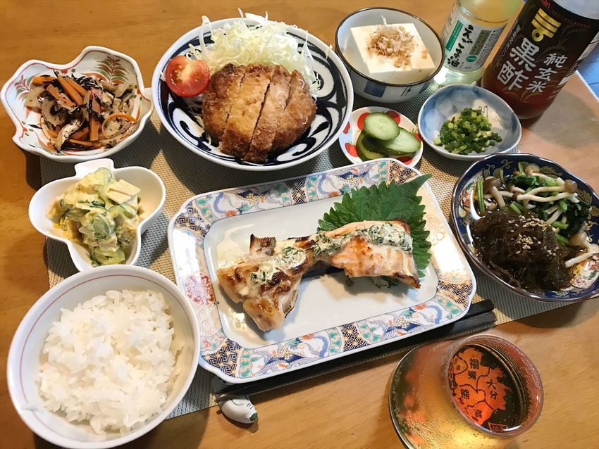 焼き鮭定食