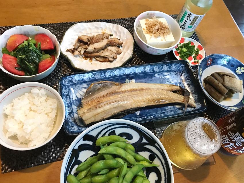ホッケ焼き定食
