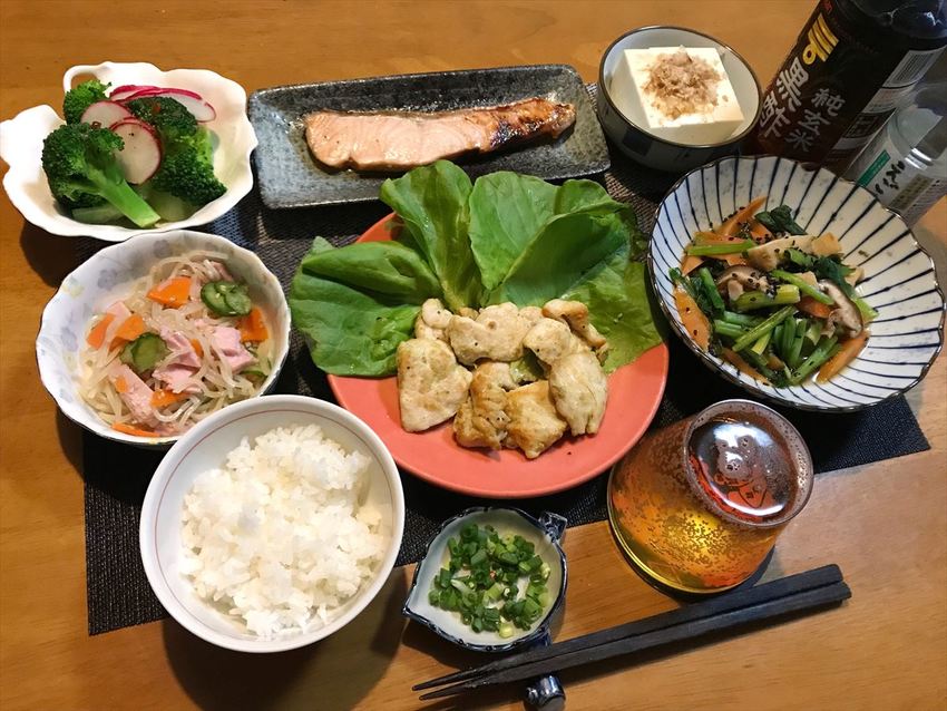 鶏肉の柚子胡椒焼き定食