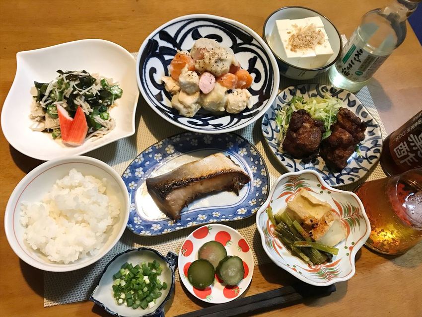 ブリの照り焼き定食