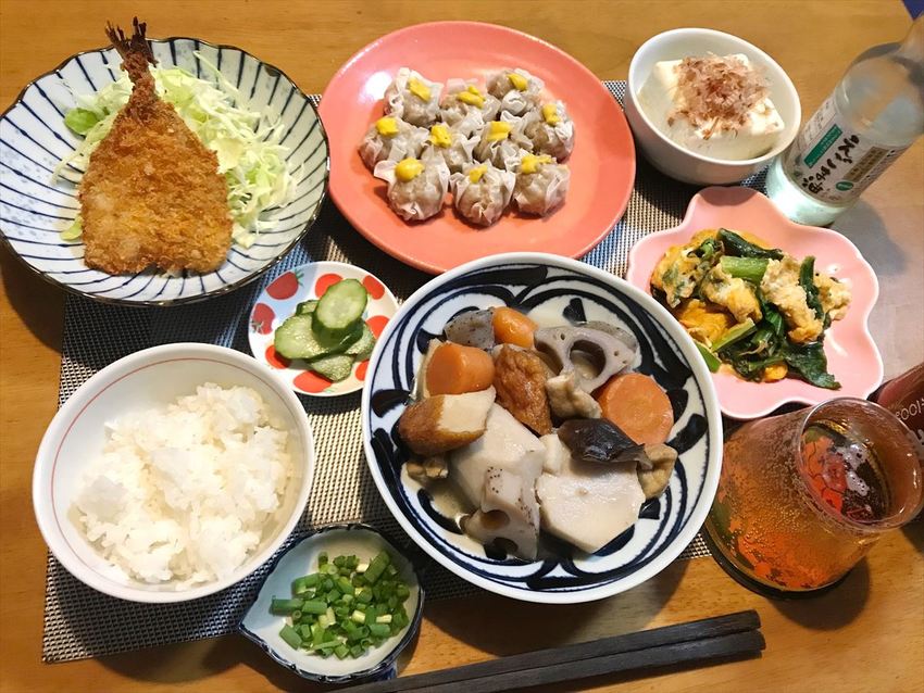 野菜煮物定食 #今日の献立 #...