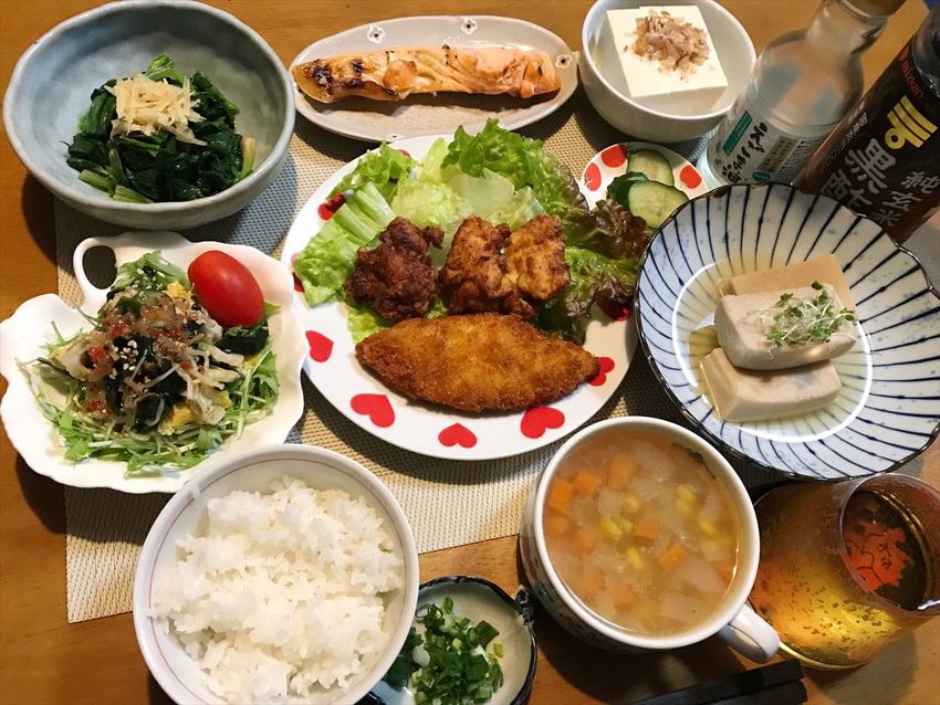白身魚のフライ定食