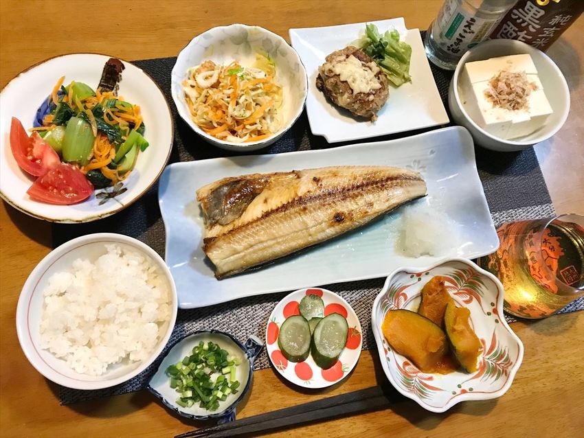 ホッケ焼き定食