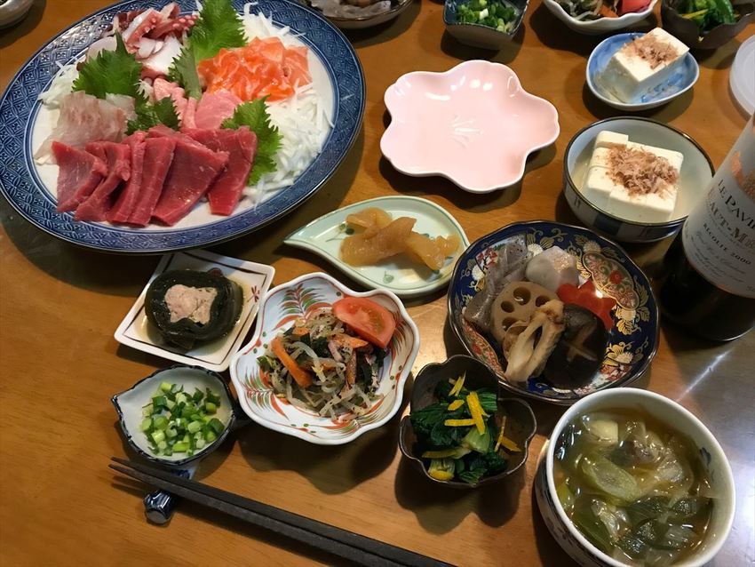大晦日はお刺身