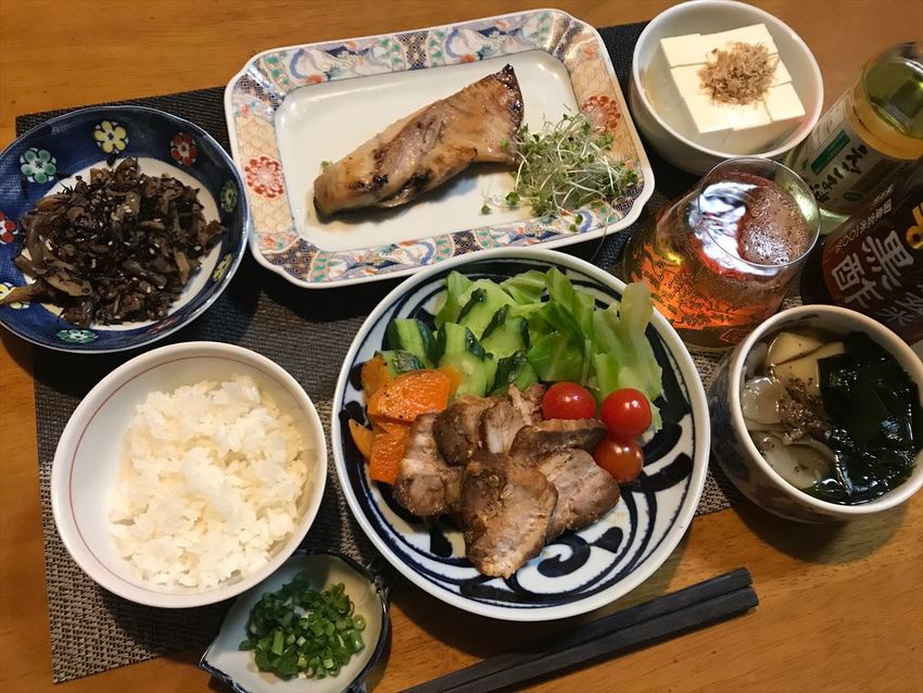 チャーシュー定食