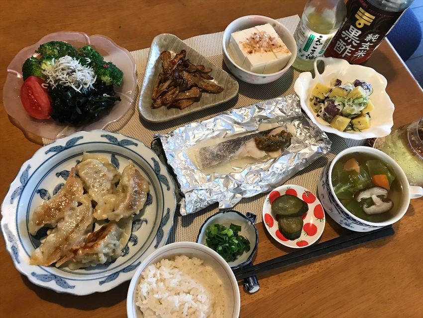 鱈のホイル焼き定食