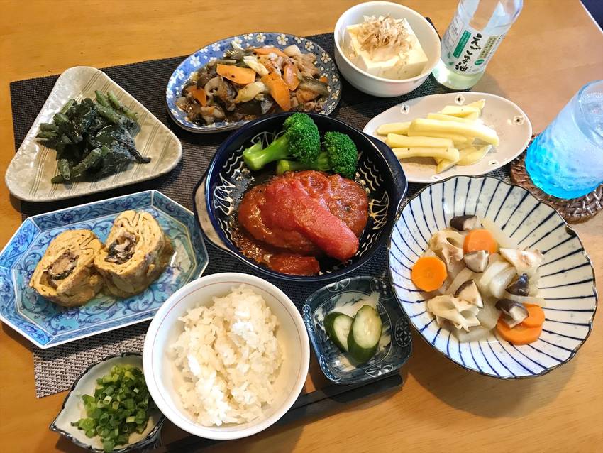 ハンバーグ定食
