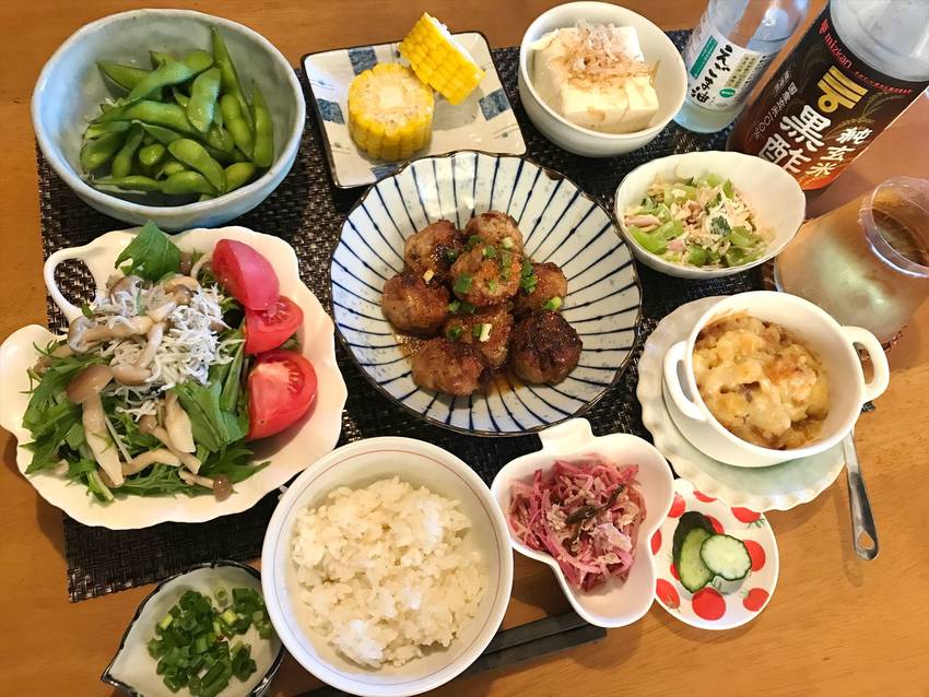 ミートボール定食