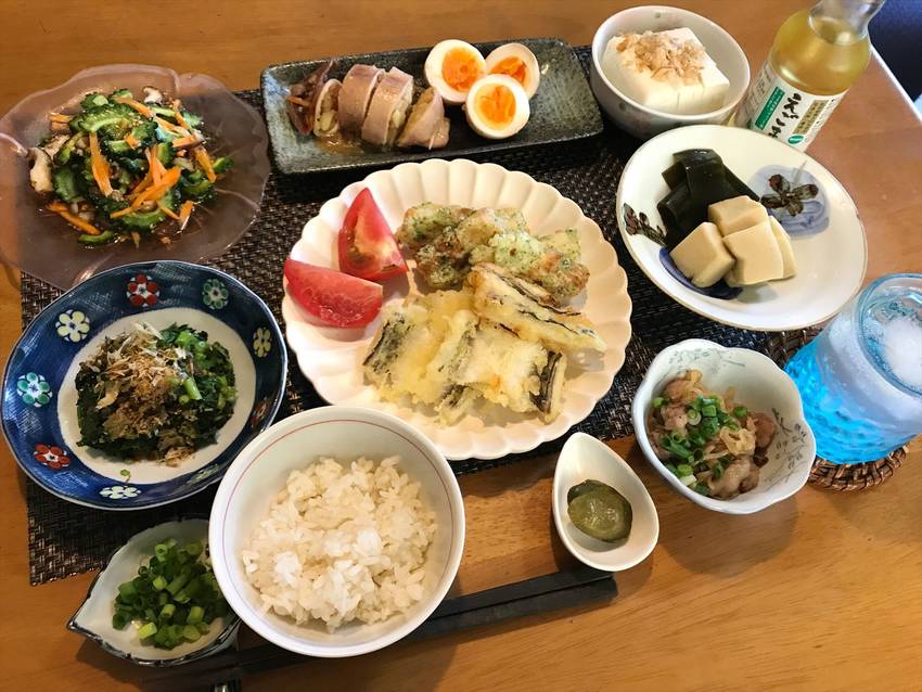 アナゴと竹輪の天ぷら