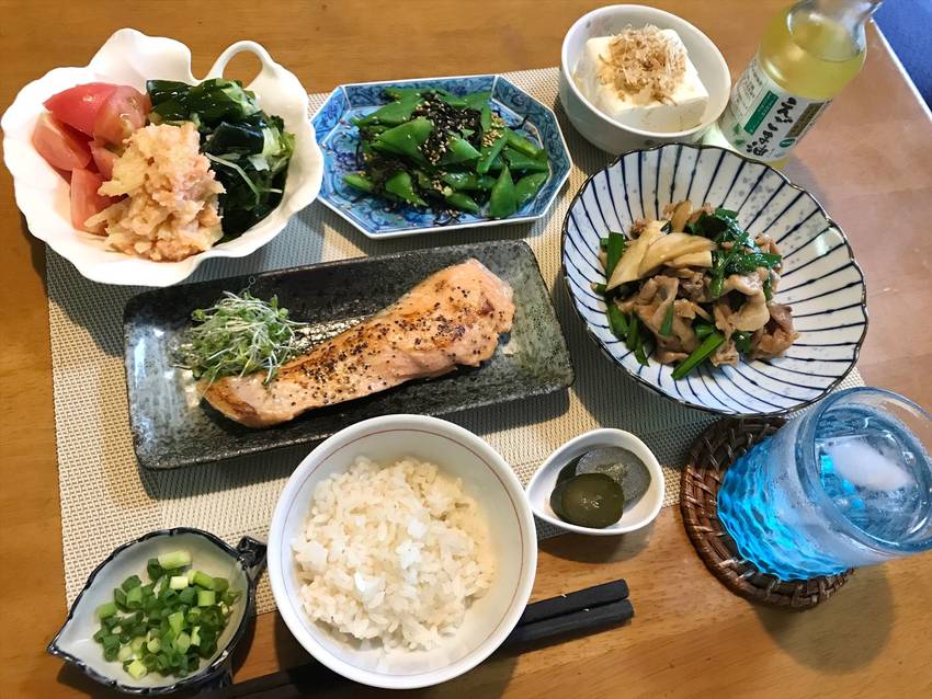 鮭のバター焼き