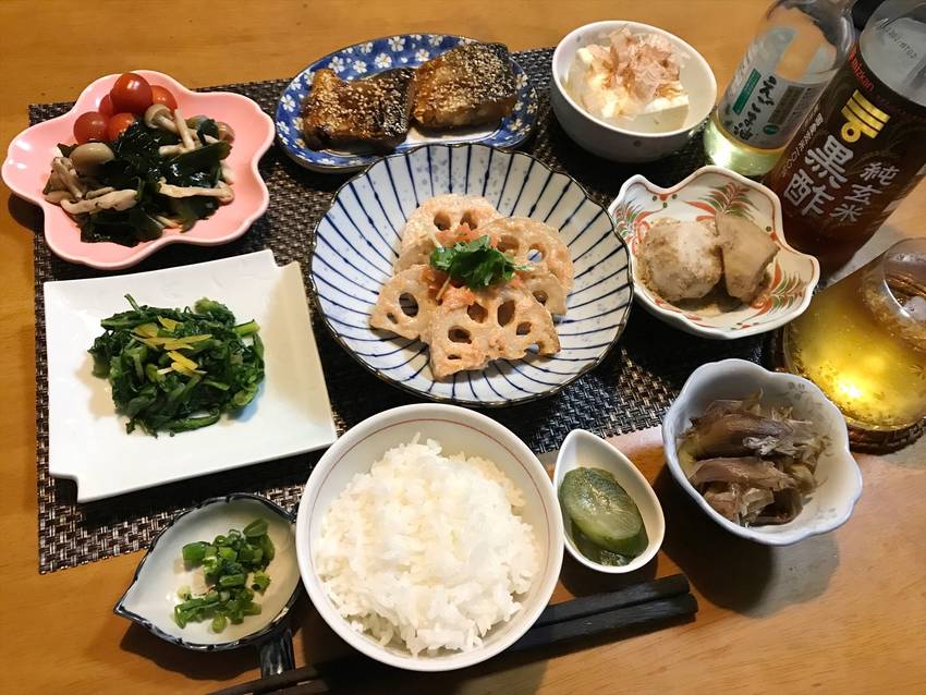 素揚げレンコンの明太マヨネーズ...