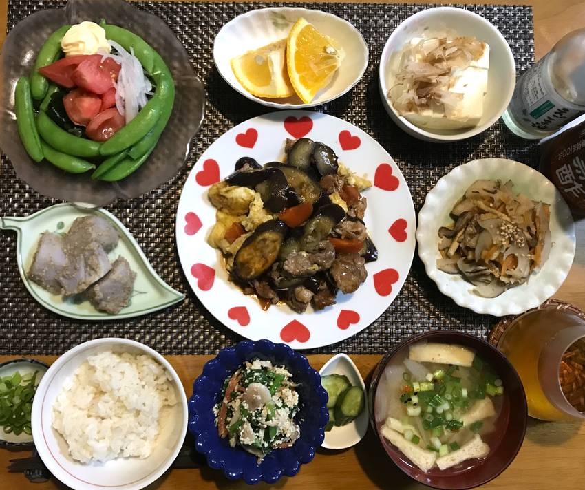 豚肉と茄子のコチジャン炒め