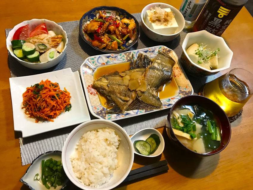 カレイの煮付け
