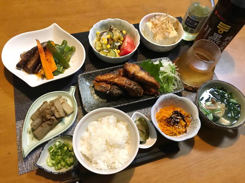 サバの竜田揚げ