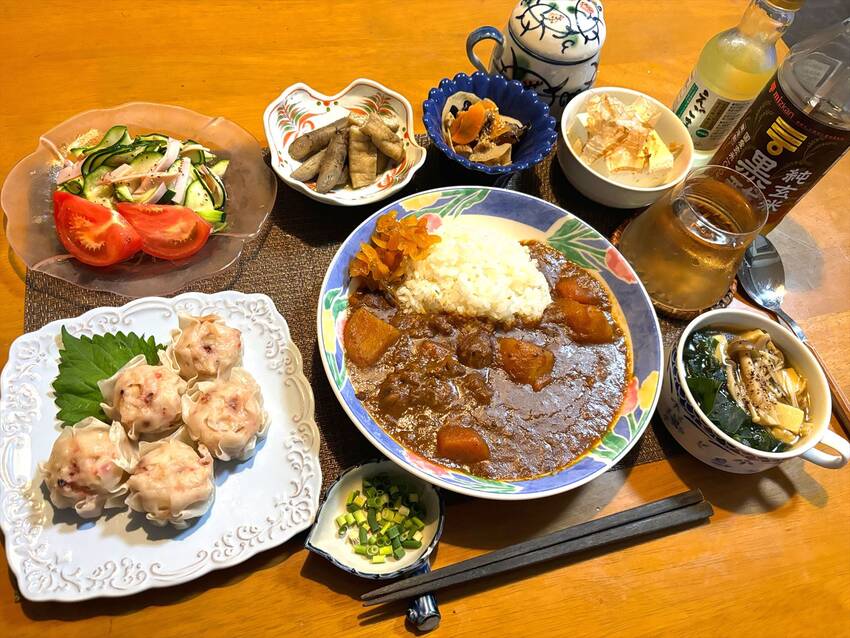 カレーライス（2日目）...