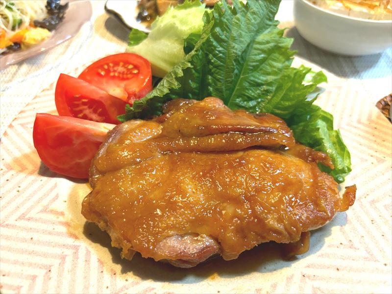 ポン酢照り焼きチキン...