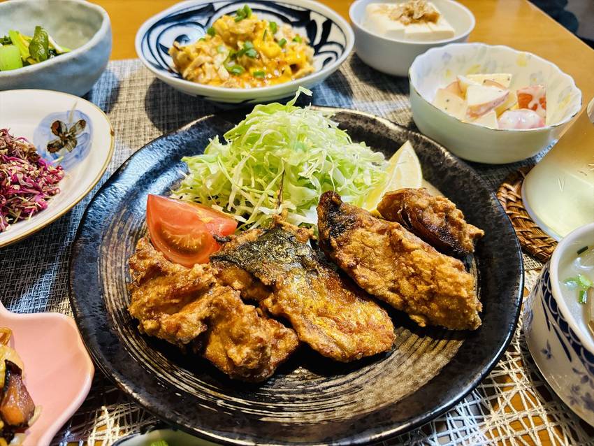鯖の竜田揚げ 【献立写真】 毎...