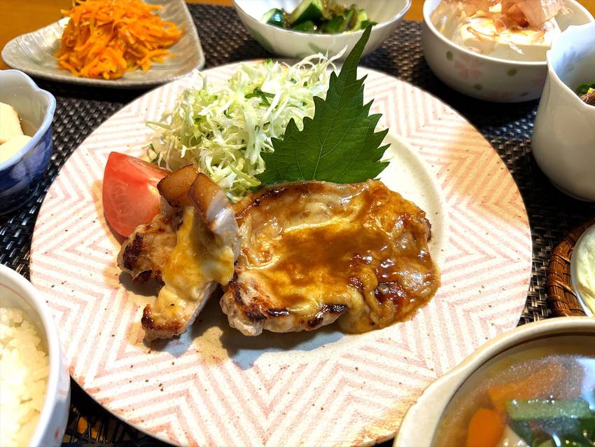 チーズポークソテー 【献立写真...