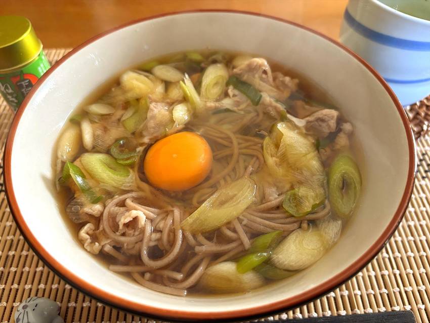 朝は蕎麦