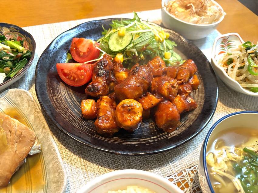 豚肉とイカのトマト煮 【献立写...