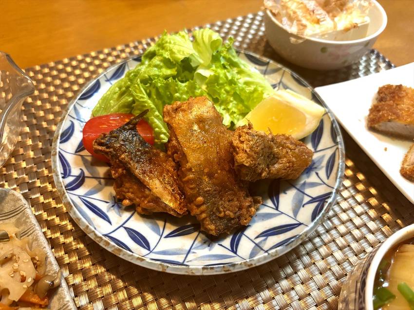 鯖の竜田揚げ 【献立写真】 毎...
