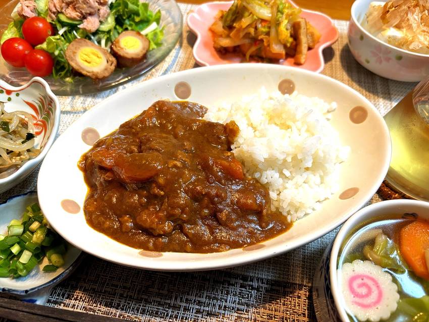 カレーライス（3日目） 【献立...