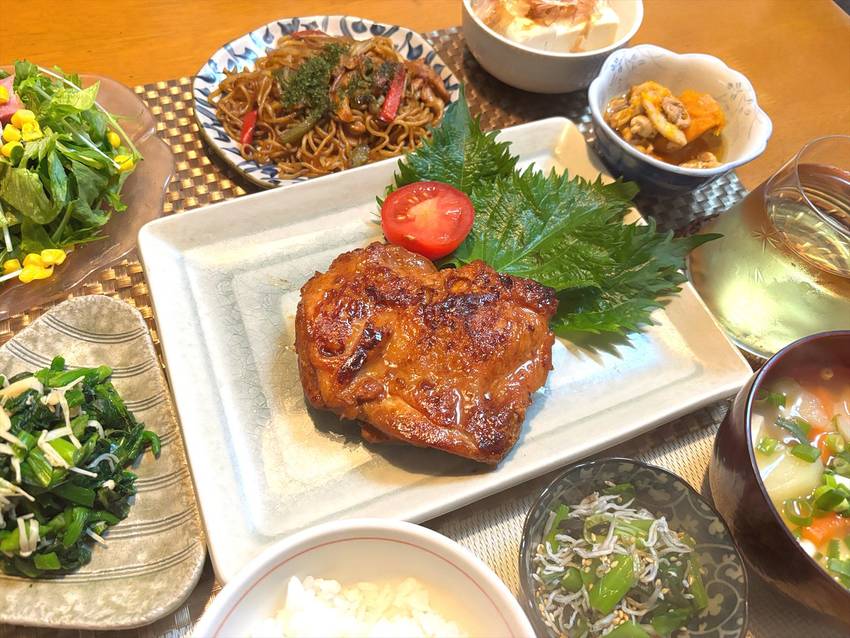 鶏もも肉のポン酢ソテー 【献立...