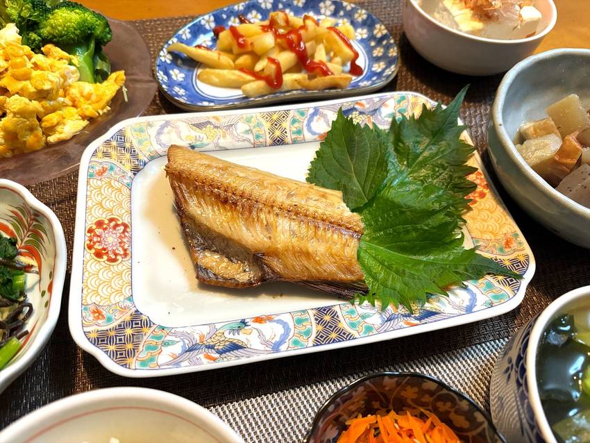ホッケの塩焼き 【献立写真】 ...