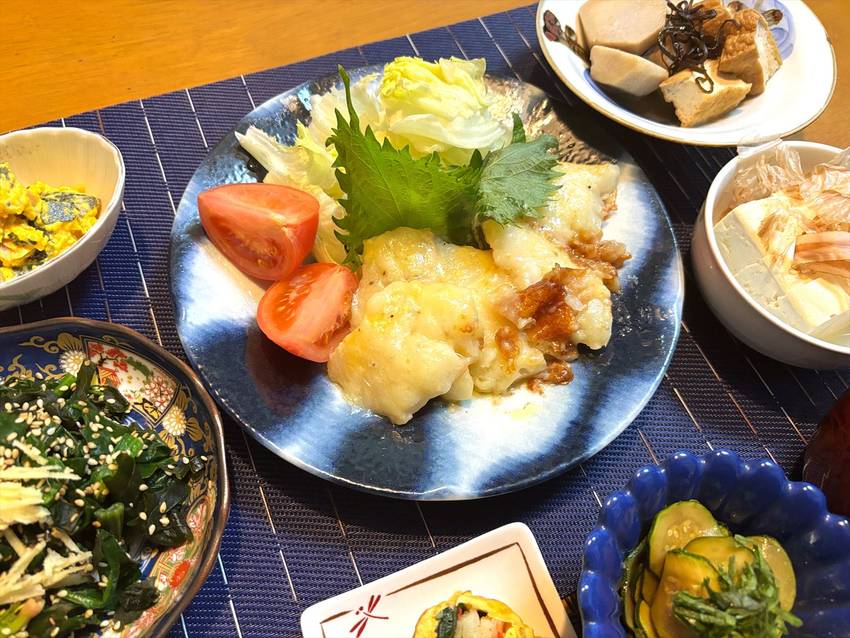 鱈のバターチーズソテー 【献立...