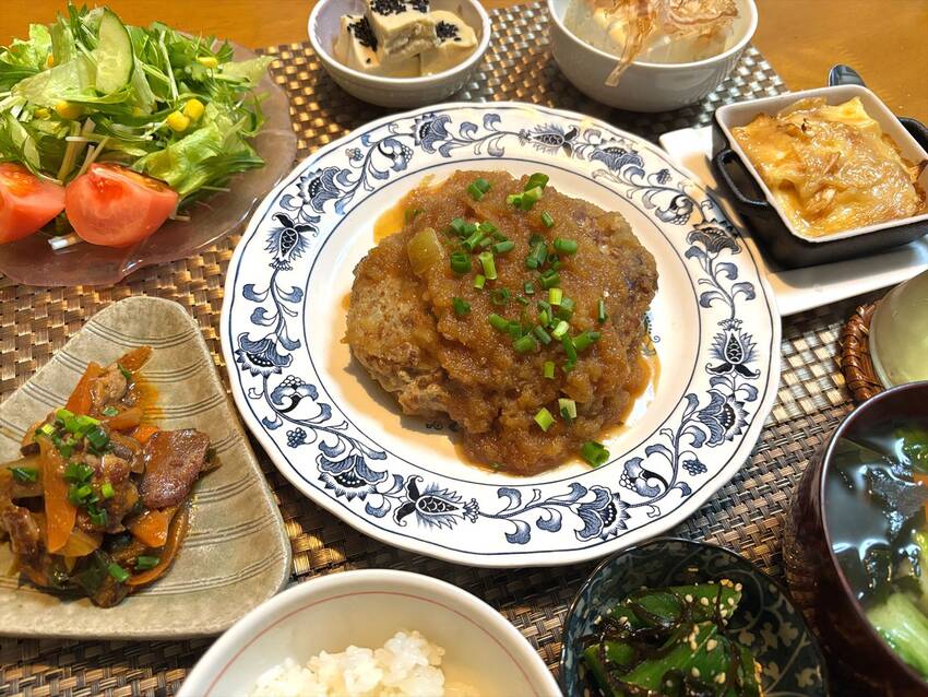 おろしビッグハンバーグ 【献立...
