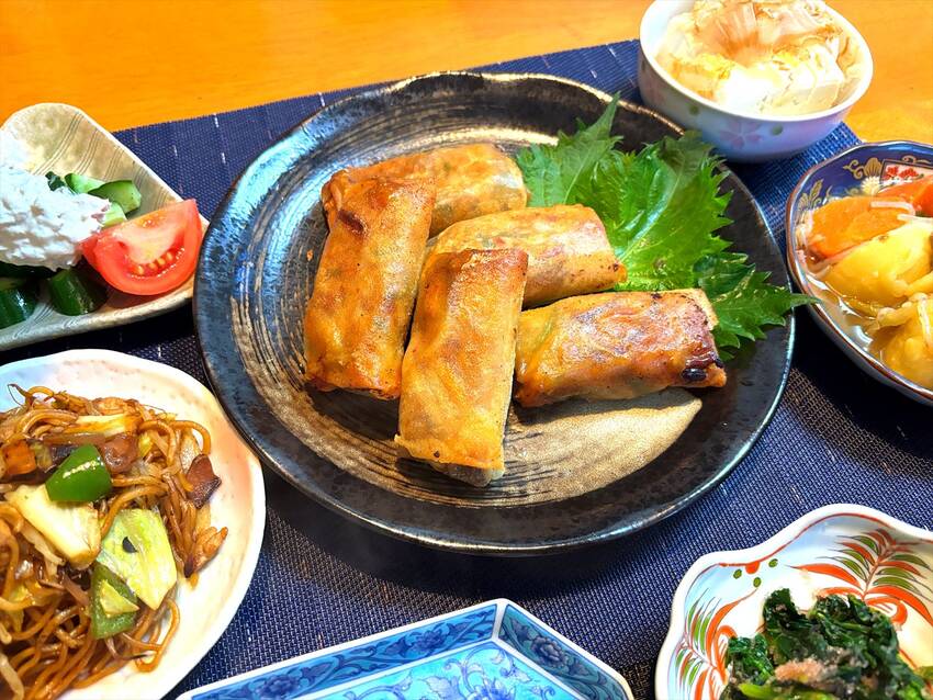 春巻き 【献立写真】 毎日の食...