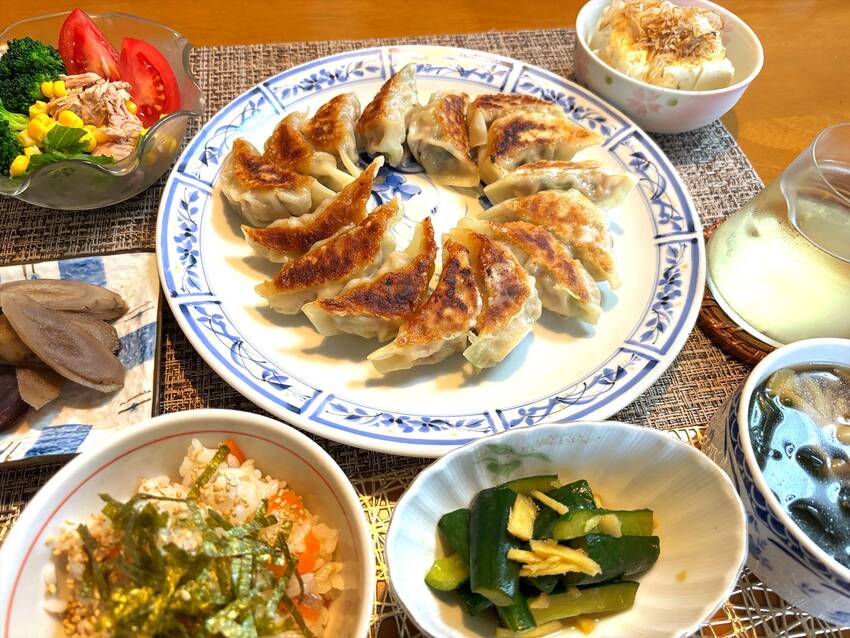 餃子 【献立写真】 毎日の食事...