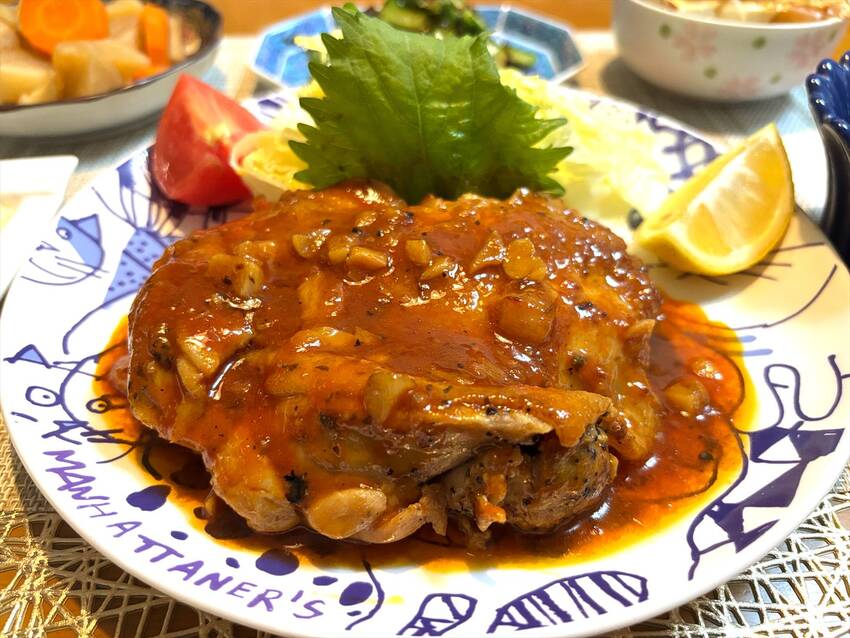 チキンソテー(ガーリックトマト...