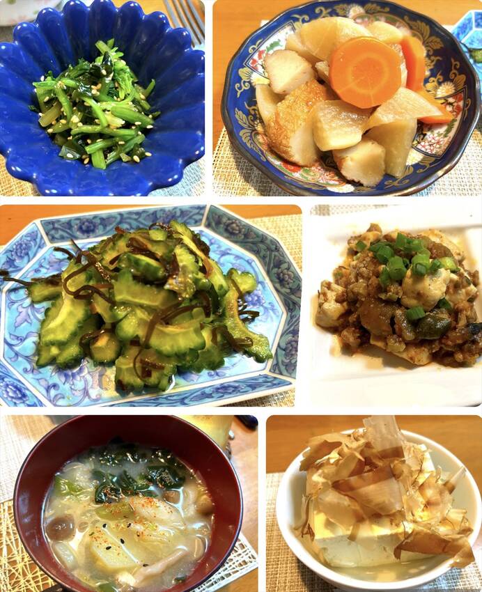 ほうれん草とわかめのお浸し 大...