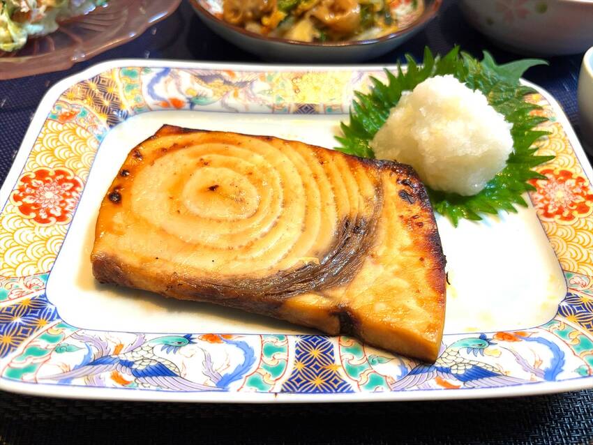 カジキマグロのみりん醤油焼き ...