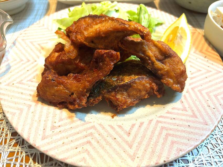 鯖の竜田揚げ