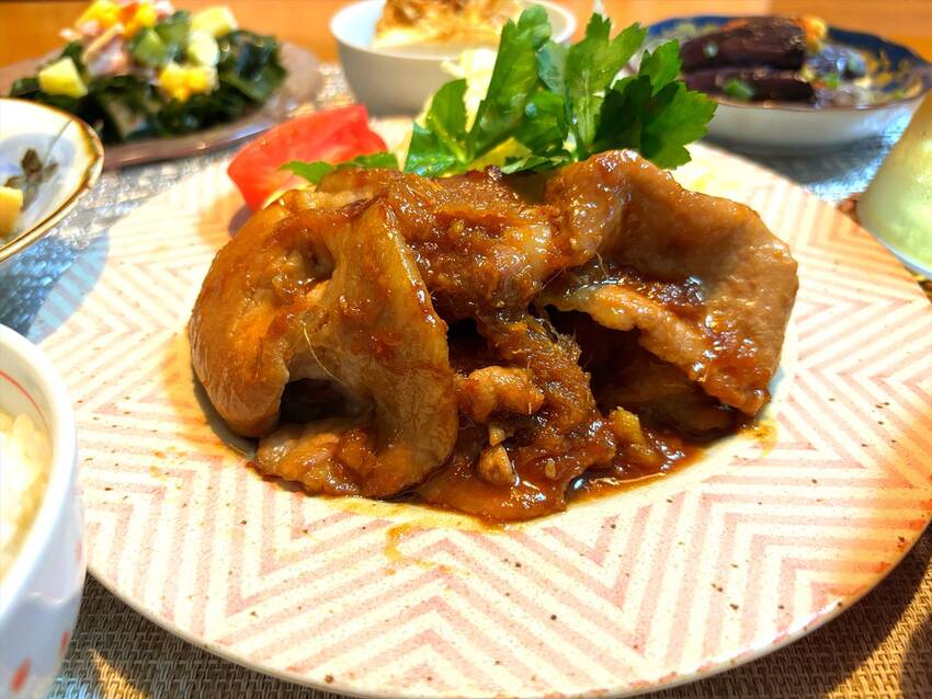 豚ロース肉の生姜焼き