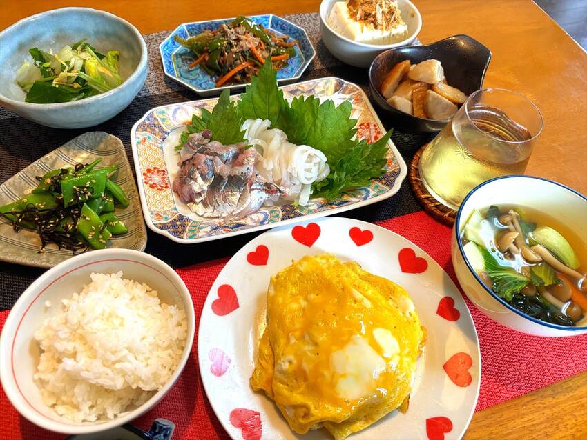 オム焼きそば 【献立写真】 毎...