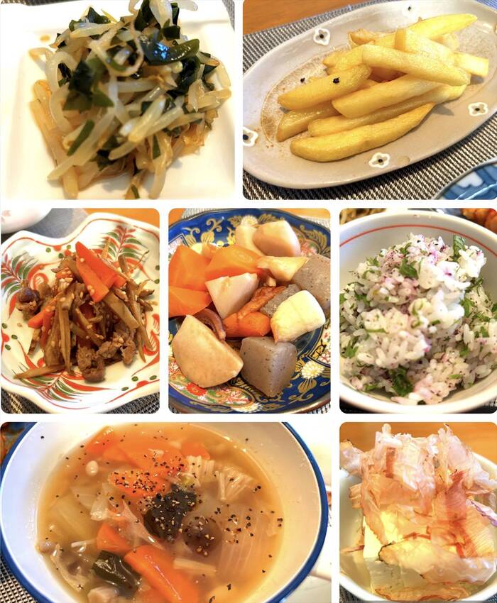 もやしとわかめの酢の物 フライ...