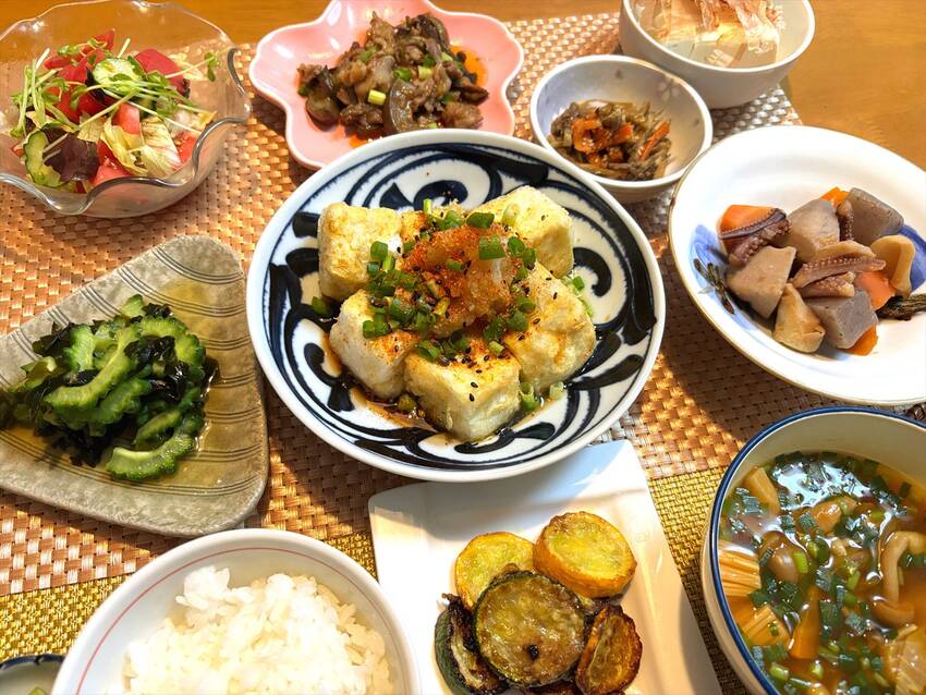 揚げ出し豆腐 ｡.｡:+* ﾟ...