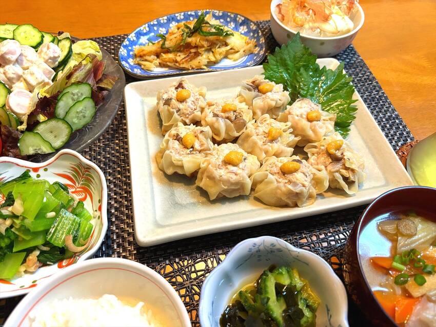 キノコシュウマイ 。.。:+*...