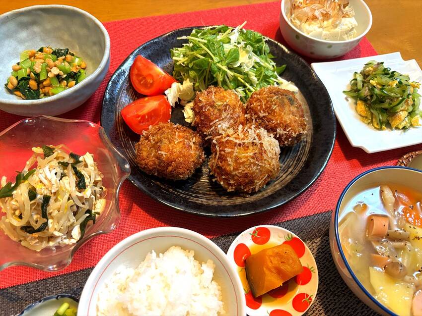 豚肉と大葉の春雨カツ ｡.｡:...