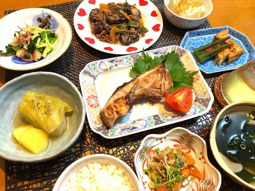 ハマチのカマの塩焼き。.。:+* ゚ ゜゚ +:。.。:+ ...