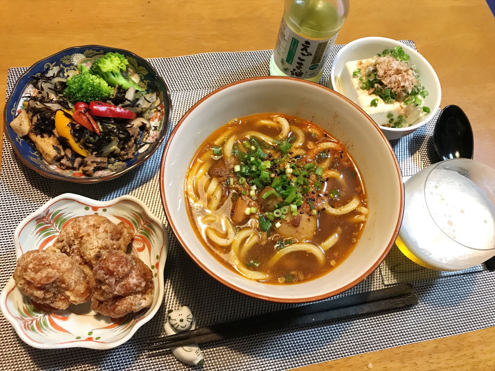 今日の献立 カレーうどん 豆腐日記 毎日豆腐食べてます Bloguru
