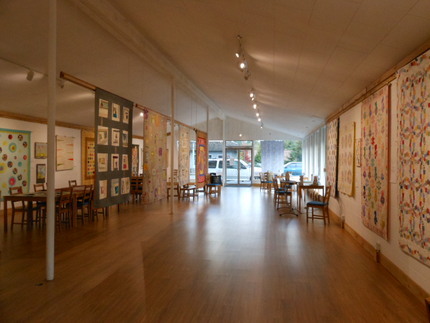 展示された作品。まるで美術館の...