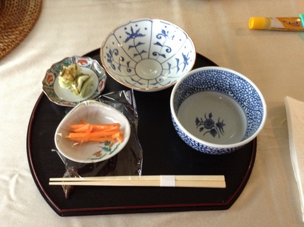 白菜のお漬物もKさん作。人参の...