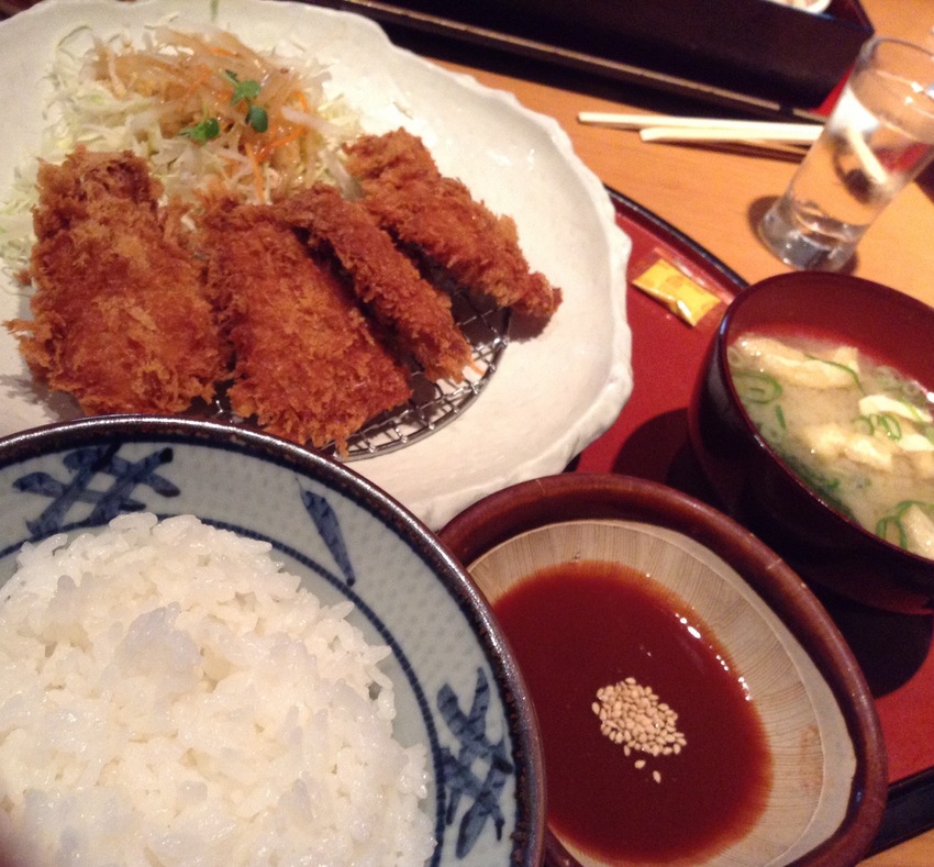 誰かさんの頼んだヒレカツ。