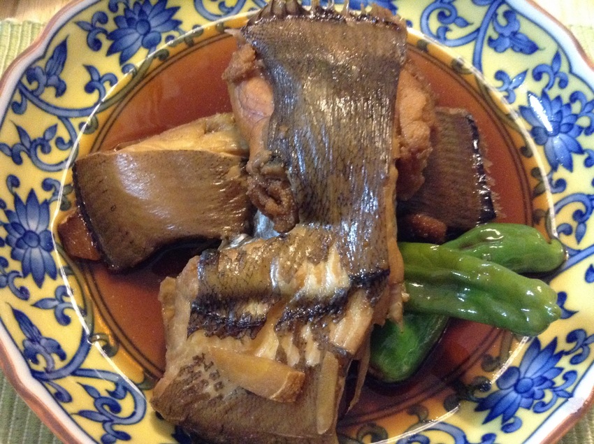 子持ちカレイの煮付け 9/12...