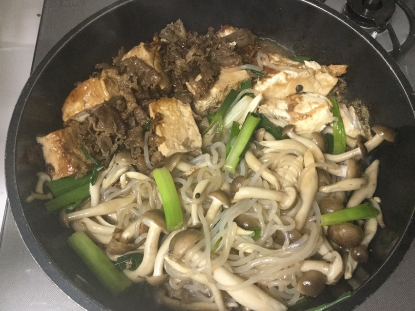 肉豆腐と柿の白和え 11/24...