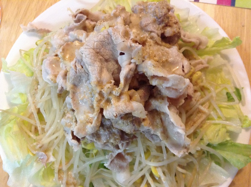 冷しゃぶサラダ 6/25/20...